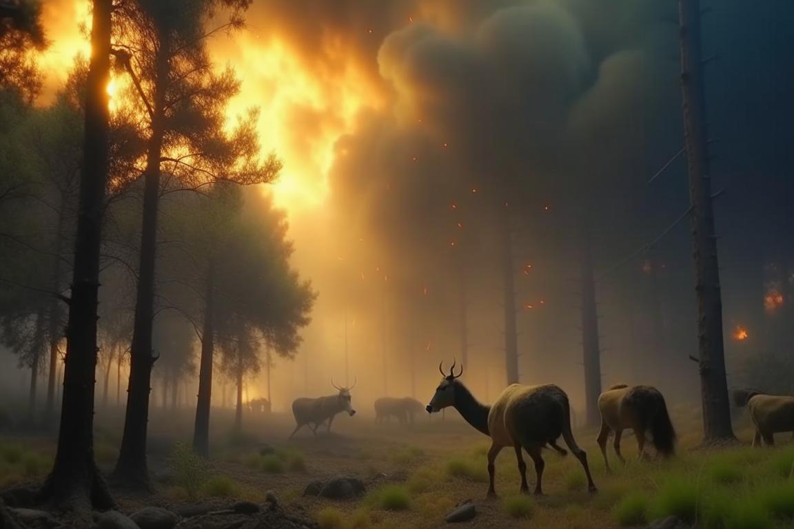 Лесные пожары: насколько опасны они для человечества?