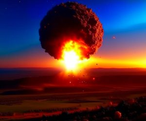 Минимальный размер метеорита, который уже может нанести вред своим взрывом?