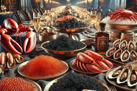 Топ 30 стран с максимальными затратами населения на элитные продукты питания