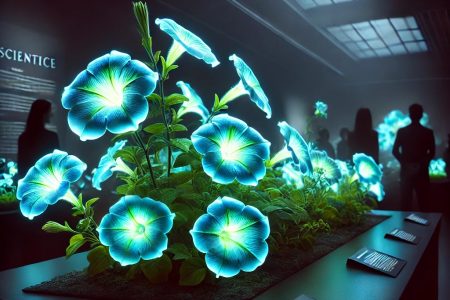 Светящиеся петунии