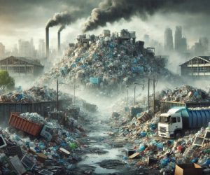 Накопление неразложившегося мусора на Земле — исторические данные, текущие тренды и прогнозы до 2073 года