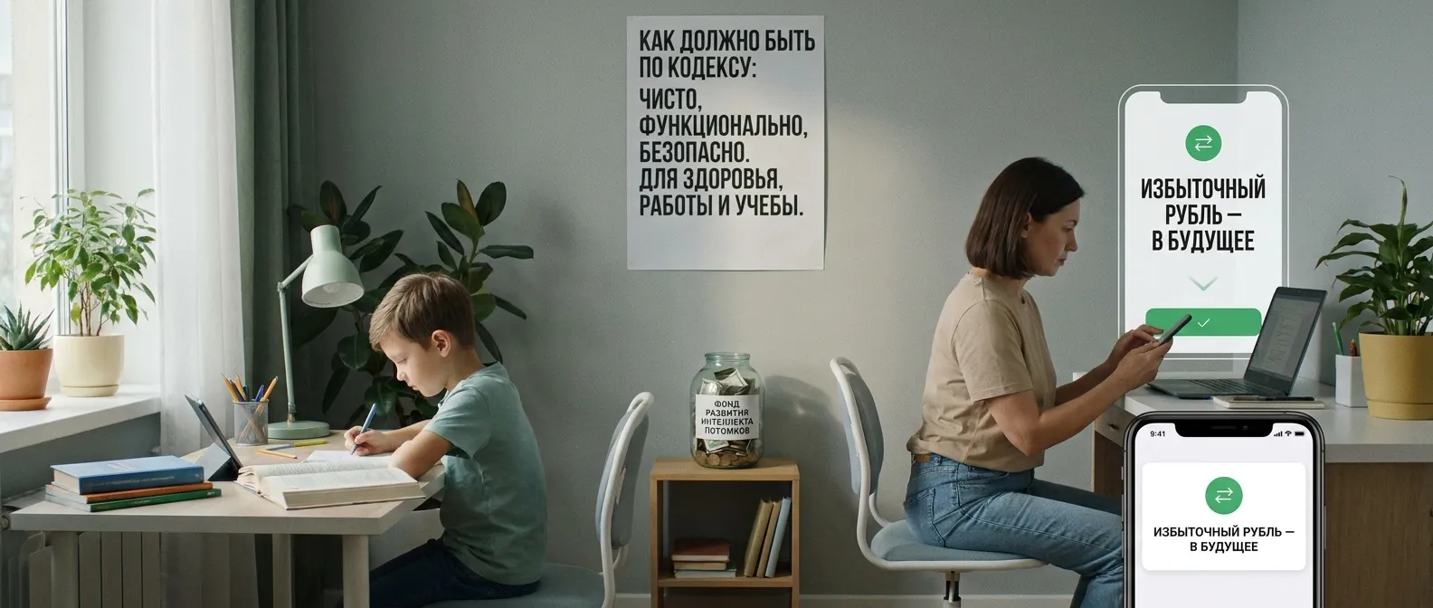 Люксовый ремонт и Код вечности