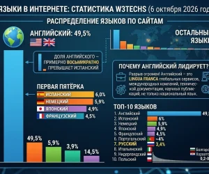 На Каких Языках Сайты В Интернете: Топ-30
